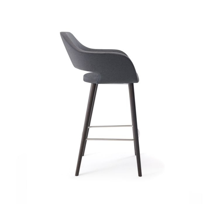 Барное кресло Club 2483 Grey/black (2483.329SG FNR008)2
